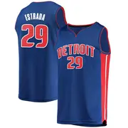 Detroit Pistons Aaron Estrada Jersey - Icon Edition - Youth Fast Break Blue