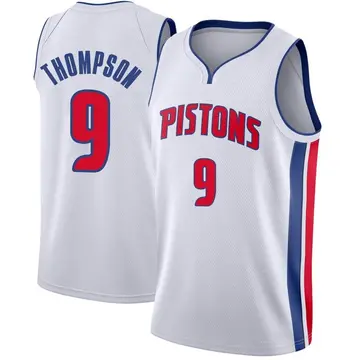 Detroit Pistons Ausar Thompson Jersey - Association Edition - Men's Swingman White