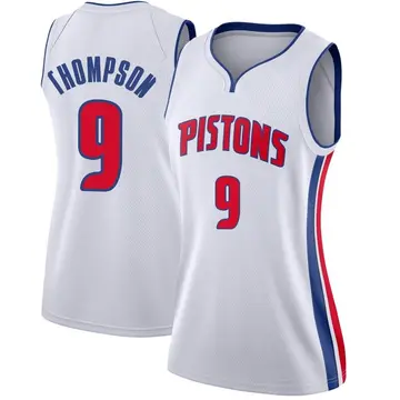 Detroit Pistons Ausar Thompson Jersey - Association Edition - Women's Swingman White