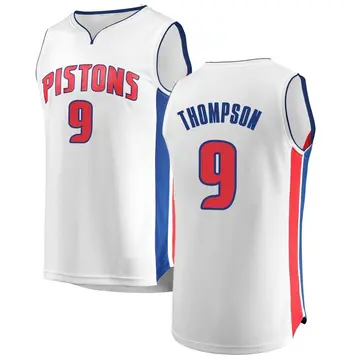 Detroit Pistons Ausar Thompson Jersey - Association Edition - Youth Fast Break White