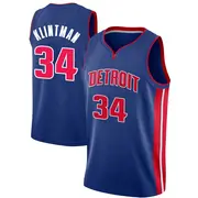 Detroit Pistons Bobi Klintman Jersey - Icon Edition - Men's Swingman Blue