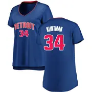 Detroit Pistons Bobi Klintman Jersey - Icon Edition - Women's Fast Break Royal