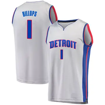 Detroit Pistons Chauncey Billups Alternate Jersey - Statement Edition - Men's Fast Break Gray