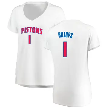 Detroit Pistons Chauncey Billups Jersey - Association Edition - Women's Fast Break White