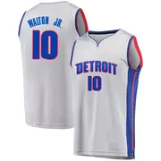 Detroit Pistons Derrick Walton Jr. Alternate Jersey - Statement Edition - Men's Fast Break Gray