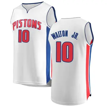 Detroit Pistons Derrick Walton Jr. Jersey - Association Edition - Men's Fast Break White