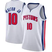 Detroit Pistons Derrick Walton Jr. Jersey - Association Edition - Youth Swingman White