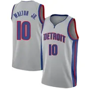 Detroit Pistons Derrick Walton Jr. Silver Jersey - Statement Edition - Youth Swingman