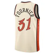 Detroit Pistons Evan Fournier Tan 2024/25 City Edition Jersey - Men's Swingman