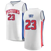 Detroit Pistons Jaden Ivey Jersey - Association Edition - Men's Fast Break White