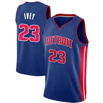 Detroit Pistons Jaden Ivey Jersey - Icon Edition - Men's Swingman Blue