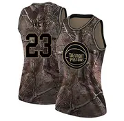 Detroit Pistons Jaden Ivey Realtree Collection Jersey - Women's Swingman Camo