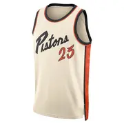 Detroit Pistons Jaden Ivey Tan 2024/25 City Edition Jersey - Youth Swingman