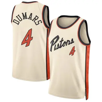 Detroit Pistons Joe Dumars Tan 2024/25 City Edition Jersey - Men's Swingman