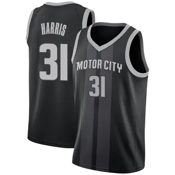 Detroit Pistons Joe Harris 2018/19 Jersey - City Edition - Youth Swingman Black