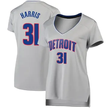 Detroit Pistons Joe Harris Silver Jersey - Statement Edition - Women's Fast Break