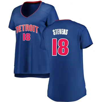 Detroit Pistons Lamar Stevens Jersey - Icon Edition - Women's Fast Break Royal