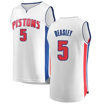 Detroit Pistons Malik Beasley Jersey - Association Edition - Men's Fast Break White