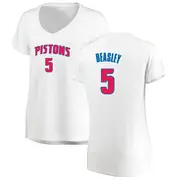 Detroit Pistons Malik Beasley Jersey - Association Edition - Women's Fast Break White