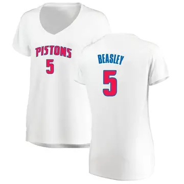 Detroit Pistons Malik Beasley Jersey - Association Edition - Women's Fast Break White