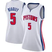 Detroit Pistons Malik Beasley Jersey - Association Edition - Women's Swingman White