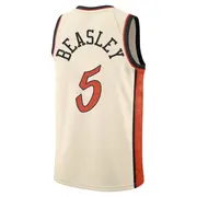 Detroit Pistons Malik Beasley Tan 2024/25 City Edition Jersey - Men's Swingman