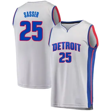 Detroit Pistons Marcus Sasser Alternate Jersey - Statement Edition - Men's Fast Break Gray