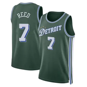 Detroit Pistons Paul Reed 2022/23 City Edition Jersey - Men's Swingman Green