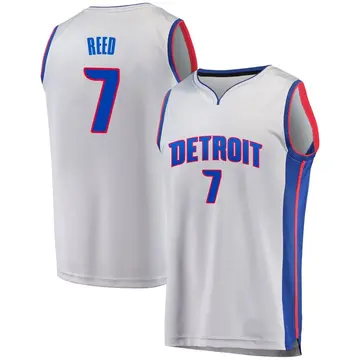 Detroit Pistons Paul Reed Alternate Jersey - Statement Edition - Men's Fast Break Gray