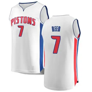 Detroit Pistons Paul Reed Jersey - Association Edition - Men's Fast Break White