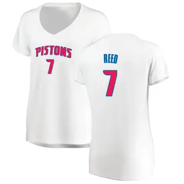 Detroit Pistons Paul Reed Jersey - Association Edition - Women's Fast Break White