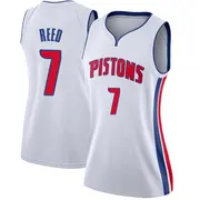 Detroit Pistons Paul Reed Jersey - Association Edition - Women's Swingman White