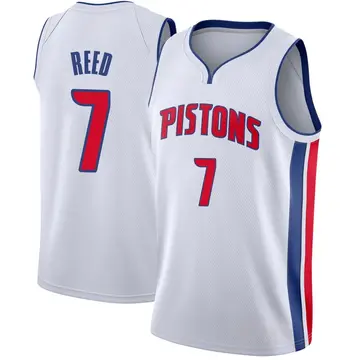 Detroit Pistons Paul Reed Jersey - Association Edition - Youth Swingman White