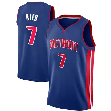 Detroit Pistons Paul Reed Jersey - Icon Edition - Men's Swingman Blue