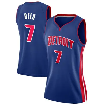 Detroit Pistons Paul Reed Jersey - Icon Edition - Women's Swingman Blue