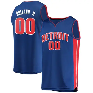 Detroit Pistons Ronald Holland II Jersey - Icon Edition - Men's Fast Break Blue