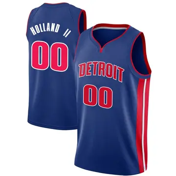 Detroit Pistons Ronald Holland II Jersey - Icon Edition - Men's Swingman Blue