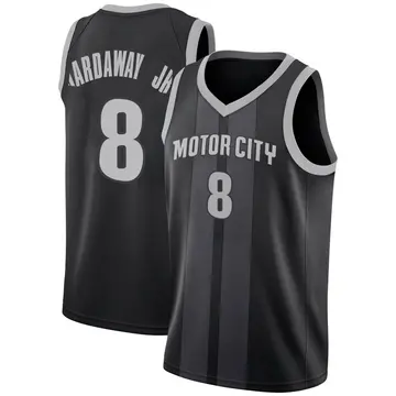 Detroit Pistons Tim Hardaway Jr. 2018/19 Jersey - City Edition - Men's Swingman Black