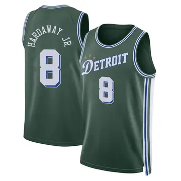 Detroit Pistons Tim Hardaway Jr. 2022/23 City Edition Jersey - Men's Swingman Green