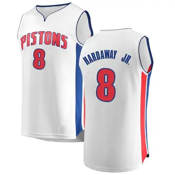 Detroit Pistons Tim Hardaway Jr. Jersey - Association Edition - Men's Fast Break White