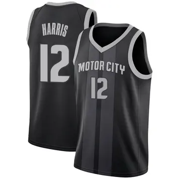 Detroit Pistons Tobias Harris 2018/19 Jersey - City Edition - Youth Swingman Black