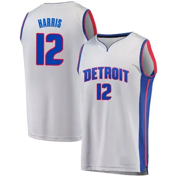 Detroit Pistons Tobias Harris Alternate Jersey - Statement Edition - Men's Fast Break Gray