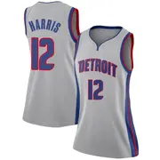 Detroit Pistons Tobias Harris Silver Jersey - Statement Edition - Women's Swingman