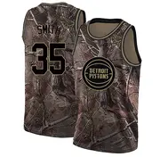 Detroit Pistons Tolu Smith Realtree Collection Jersey - Youth Swingman Camo